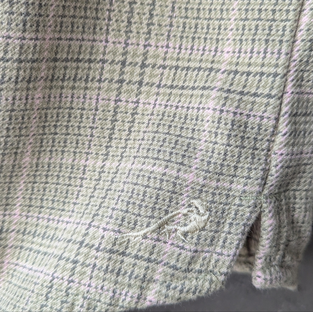 Columbia River Resort Foxy Grove Long Sleeve Shirt Sand Sable Size Small - Picture 5 of 9